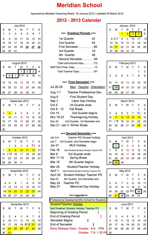 washoe county school calendar